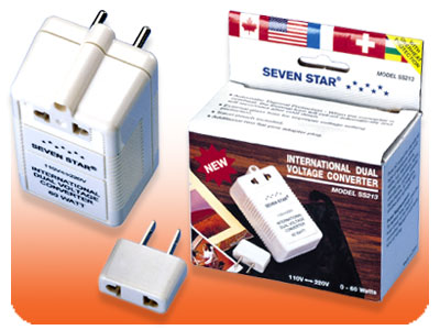 Details about   Foreign Travel Converter STEP UP 50W Converter Seven Star SS-202 
